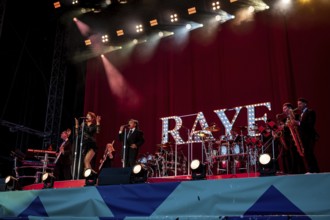 Raye at the Superbloom Festival, Day 1 at the Olympiapark, Munich, 30/08/2025