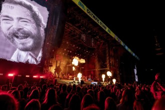Post Malone at the Superbloom Festival, Day 1 at the Olympiapark, Munich, 30/08/2025