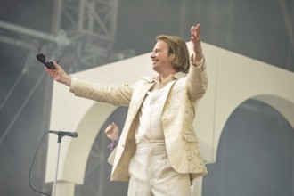 Roy Bianco (singer) from Roy Bianco & Die Abbrunzati Boys at the Superbloom Festival, Day 1 at the