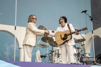 Roy Bianco & The Abbrunzati Boys at the Superbloom Festival, Day 1 in the Olympic Park, Munich, 30