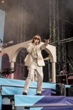 Roy Bianco (singer) from Roy Bianco & Die Abbrunzati Boys at the Superbloom Festival, Day 1 at the