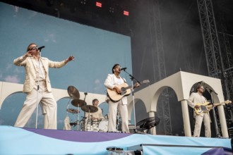 Roy Bianco & The Abbrunzati Boys at the Superbloom Festival, Day 1 in the Olympic Park, Munich, 30