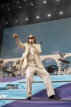 Roy Bianco (singer) from Roy Bianco & Die Abbrunzati Boys at the Superbloom Festival, Day 1 at the