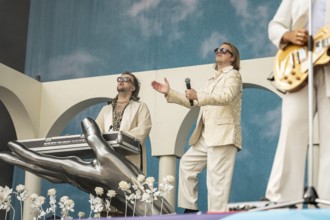 Roy Bianco (singer) from Roy Bianco & Die Abbrunzati Boys at the Superbloom Festival, Day 1 at the