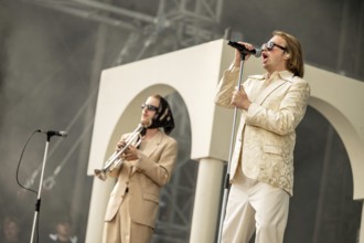 Roy Bianco (singer) from Roy Bianco & Die Abbrunzati Boys at the Superbloom Festival, Day 1 at the
