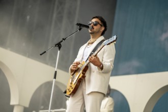 Roy Bianco & The Abbrunzati Boys at the Superbloom Festival, Day 1 in the Olympic Park, Munich, 30