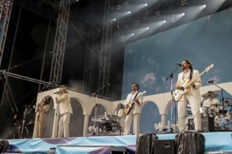 Roy Bianco & The Abbrunzati Boys at the Superbloom Festival, Day 1 in the Olympic Park, Munich, 30
