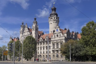 New Town Hall with Town Hall Tower, Leipzig, Saxony, Germany, 26.08.2025 < english> New Town Hall