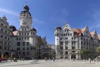 New Town Hall with Town Hall Tower, Leipzig, Saxony, Germany, 26.08.2025 < english> New Town Hall