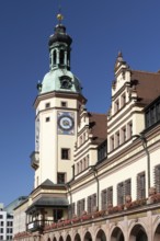 Old Town Hall on Market Square, Leipzig, Saxony, Germany, 26 August 2025 < english> Market Square,