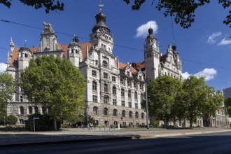 New Town Hall with Town Hall Tower, Leipzig, Saxony, Germany, 26.08.2025 < english> New Town Hall