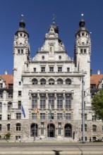 New Town Hall with Town Hall Tower, Leipzig, Saxony, Germany, 26.08.2025 < english> New Town Hall