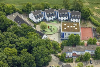 Aerial view, Peace Village International, non-profit organisation - help for children from war