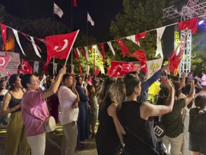 People in Türkiye celebrate Victory Day, commemorating the decisive Turkish victory over Greek