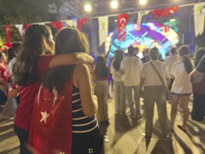 People in Türkiye celebrate Victory Day, commemorating the decisive Turkish victory over Greek
