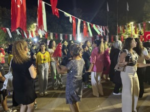 People in Türkiye celebrate Victory Day, commemorating the decisive Turkish victory over Greek