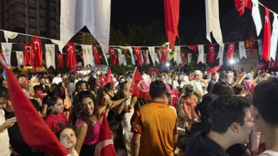People in Türkiye celebrate Victory Day, commemorating the decisive Turkish victory over Greek