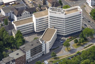 Aerial photo, employment agency, job centre, Oberhausen, Ruhr area, North Rhine-Westphalia,