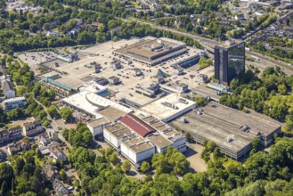 Aerial view, Rhein-Ruhr-Zentrum shopping centre, Heißen - Süd, Mülheim an der Ruhr, Ruhr area,