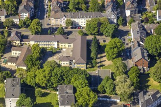 Aerial view, Pestalozzi School - Städt. Primary School Bülowstraße and Städt. Day care centre for