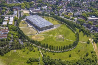Aerial view, Akademie Mont-Cenis - Fortbildungsakademie des Ministeriums des Innern des Landes