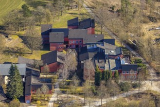 Aerial photo, Hotel Carpe Diem, Schwartmecke, Kirchhundem, Sauerland, North Rhine-Westphalia,