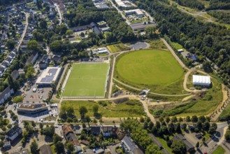 Aerial view, SportPark Mottbruch, SuS Schwarz Blau Gladbeck, Brauck, Gladbeck, Ruhr area, North