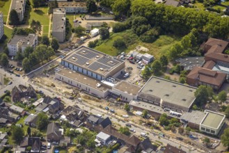 Aerial view, Ski and Athletics Club Bockum-Hövel e.V. (SLC), Gebrüder-Grimm-Grundschule,