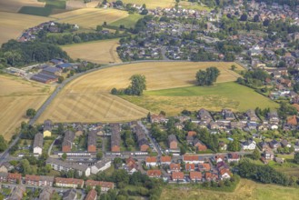 Aerial view, future construction area Tarnowitzer Straße, between Tarnowitzer Straße, Südgeist and