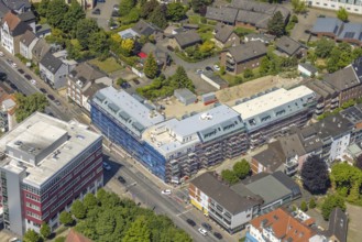 Aerial photo, RWE power plant Westfalen, Lippborg, Lippetal, Ruhr area, North Rhine-Westphalia,
