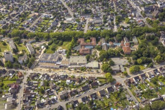Aerial view, Ski and Athletics Club Bockum-Hövel e.V. (SLC), Gebrüder Grimm Primary School, Sophie