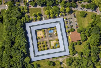 Aerial view, Löchterschule, LWL-Förderschule für körperliche und motorische Entwicklung, interior