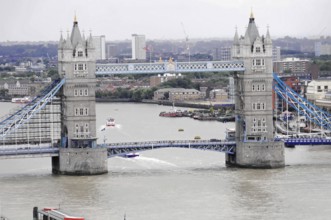 Tower Bridge, Thames, London, England, Great Britain, Tower Bridge over the Thames with the London