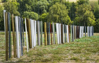 Sound installation Uppercycling by Heinz Schmid, 12th international wind art festival 2025,