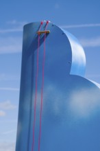 Spherical tones, wind harp music, the sound art object Klangwolke 1, Sound cloud, by Jutta Kelm,