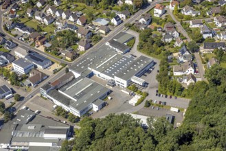 Aerial photography, Walter Potthoff GmbH - Member of Plastiflex Group, Höferhof, Kierspe,