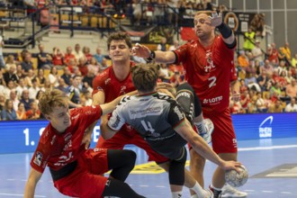 2nd HBL (German Handball League), 2025/26 season, matchday 1: Eulen Ludwigshafen against TUSEM