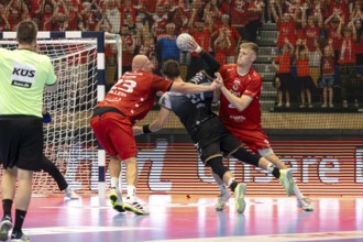 2nd HBL (German Handball League), 2025/26 season, matchday 1: Eulen Ludwigshafen against TUSEM