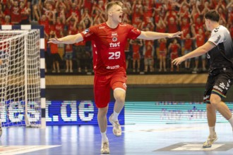 2nd HBL (German Handball League), 2025/26 season, matchday 1: Eulen Ludwigshafen against TUSEM