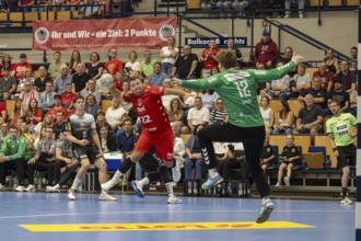 2nd HBL (German Handball League), Season 2025/26, Matchday 1: Eulen Ludwigshafen against TUSEM