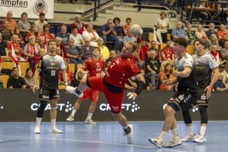 2nd HBL (German Handball League), Season 2025/26, Matchday 1: Eulen Ludwigshafen against TUSEM