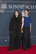 Director Mascha Schilinski, co-writer Louise Peter, IN DIE SONNE SCHAuEN, Berlin premiere at Delphi