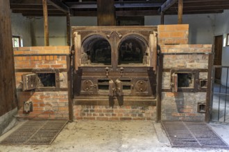 Dachau Concentration Camp Memorial Crematorium, Bavaria, Germany
