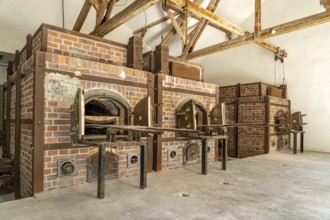 Dachau Concentration Camp Memorial Crematorium, Bavaria, Germany