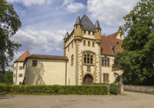 Castle in Jagsthausen in Southern Germany