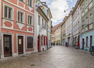 Idyllic scenery in Bamberg, a town in Upper Franconia, Germany