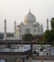 The Taj Mahal in Agra in Uttar Pradesh, India