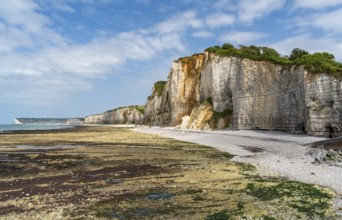 Scenery around Yport, a commune in the Seine-Maritime department at Normandy, France