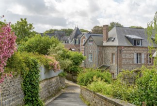 Scenery around Veules-les-Roses, a commune in the Seine-Maritime department in the Normandy region