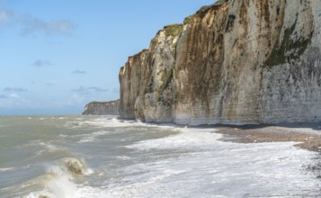 Scenery around Veules-les-Roses, a commune in the Seine-Maritime department in the Normandy region